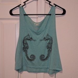 Seahorse crop top